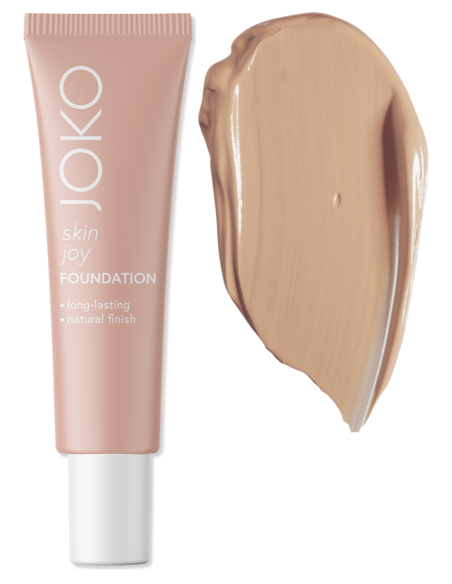 JOKO SKIN JOY Foundation | 04N Honey til langvarig, fugtgivende naturlig makeup-effekt 30 ml