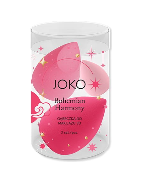 JOKO Makeupsvampe Bohemian Harmony, latex 3 stk.