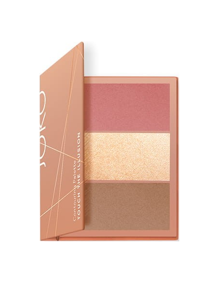 JOKO TOUCH THE ILLUSION Contouring Palette | 03 Fersken
