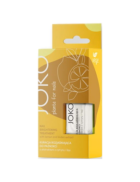 JOKO PLANTER TIL NEGLE Citronsyre neglelak, hvidtende effekt 11ml