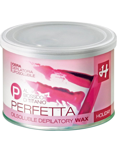 HOLIDAY PERFETTA Wax for depilation (titanium dioxide-pink) 400ml