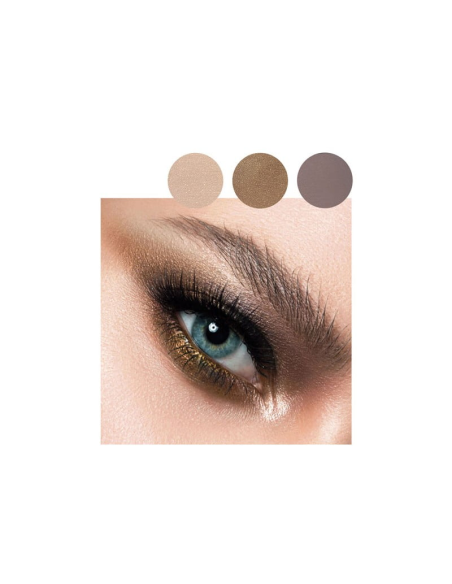 SLA PARIS Palette triokrom harmonie - Nude øjenskygge palette