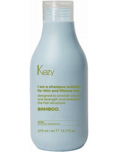 KEZY Sæt til tyndt hår BAMBOO (Shampoo 385ml + Olie 100ml)