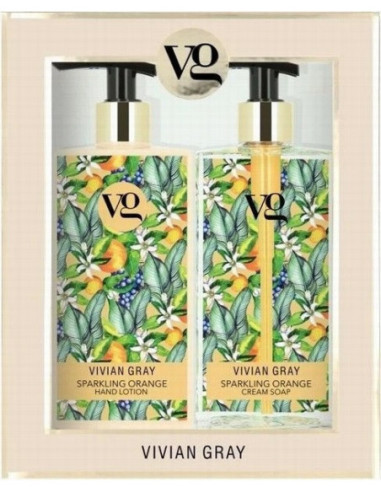 Sparkling Orange Håndplejesæt, Sæbe +...