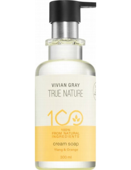 TRUE NATURE Cremet Håndsæbe (Ylang & Appelsin) 300ml