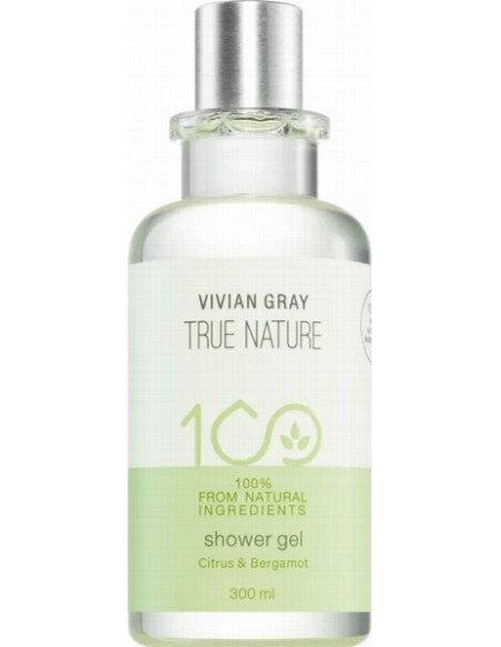 TRUE NATURE Shower Gel (Citrus og Bergamot) 300ml