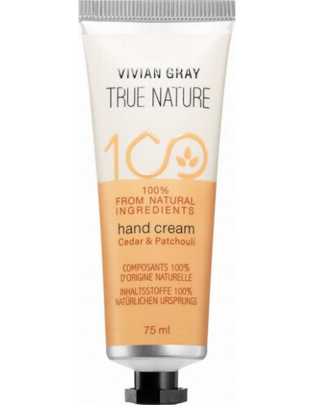 TRUE NATURE Håndcreme (Ceder og Patchouli) 75ml