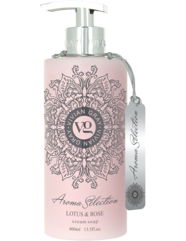 Aroma Selection Cream soap, lotus / rose 400ml