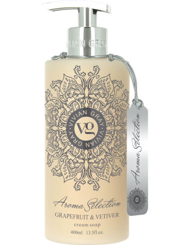 Aroma Selection Cream soap, grapefruit / vetiver 400ml