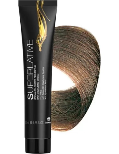 SUPERLATIVE COLOR Matu krāsa 7.2 Blonde Iris 100ml(bojāts iep)