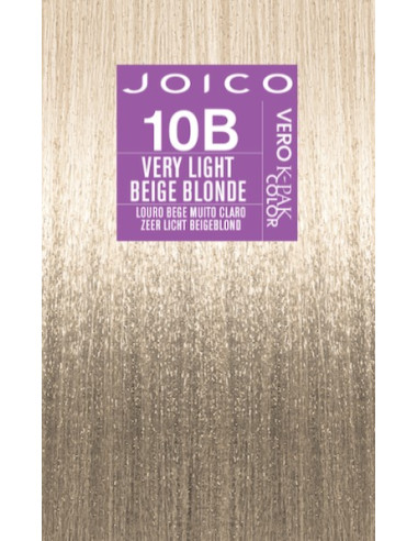 JOICO Vero-K 10B - Very Light Beige Blonde noturīga matu krāsa 74ml