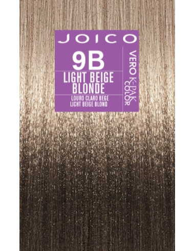 JOICO Vero-K 9B - Light Beige Blonde noturīga matu krāsa 74ml