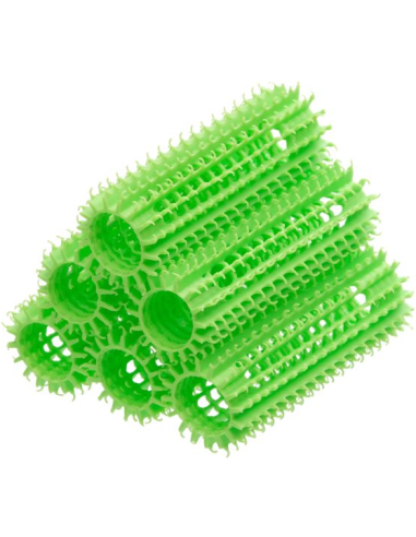 OLIVIA GARDEN NITE CURL Hair Rollers, Green, Pack of 6, Ø2,2cm