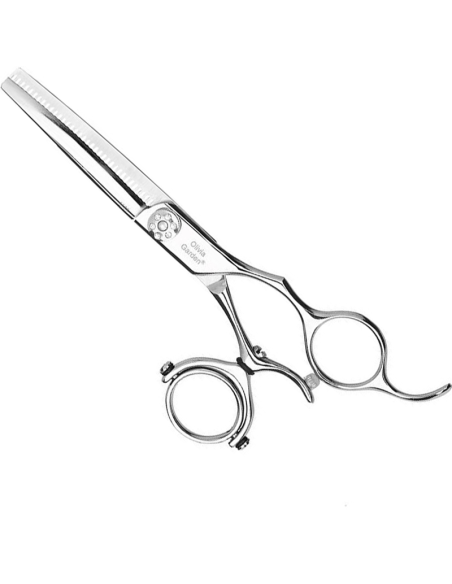 OLIVIA GARDEN Frisørsaks SWIVEL CUT, 6,35'', med etui