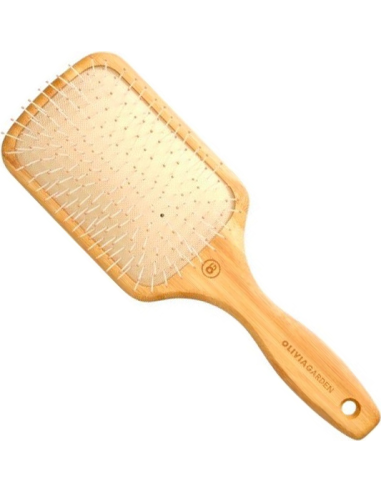 OLIVIA GARDEN Bamboo Touch, nylon bristles, antistatic, bamboo, L