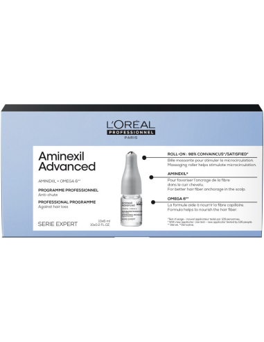 Aminexil Advanced anti-hair loss professional programme 10x6ml