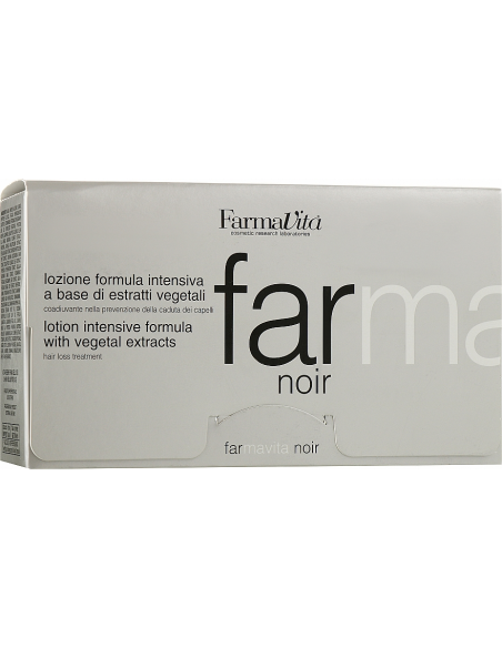 FarmaVita Noir hårstyrkende lotion til mænd 12x8ml