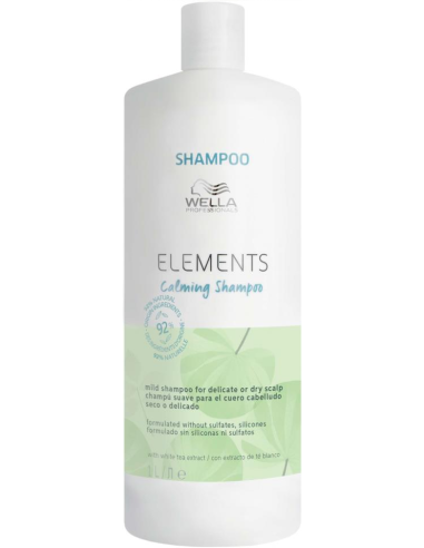 ELEMENTS CALMING SHAMPOO nomierinošs šampūns 1000ml