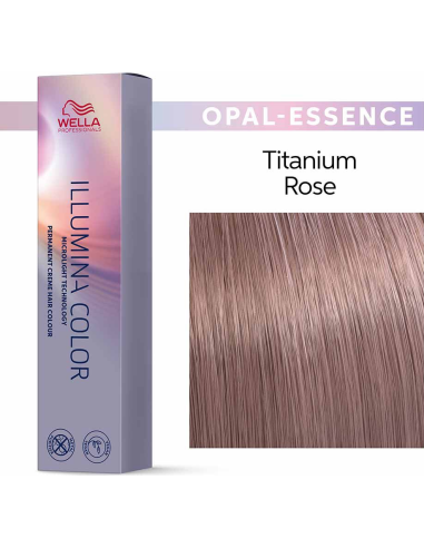 Illumina Color Opal-Essence permanenta matu krāsa Titanium Rose 60ml