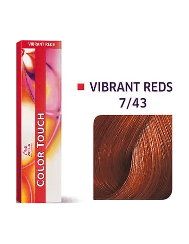 Color Touch VIBRANT REDS 7/43 matu krāsa 60ml