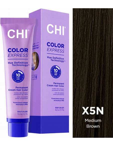 CHI COLOR EXPRESS farve X5N mellembrun 89 g