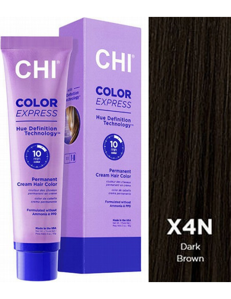 CHI COLOR EXPRESS farve X4N mørkebrun 89 g