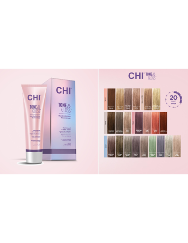 CHI TONE & GLOSS - Antik stål 89g