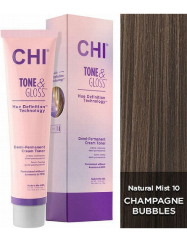 CHI TONE & GLOSS - Champagnebobler 89g