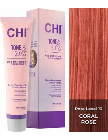 CHI TONE & GLOSS - Koralrosa 89g