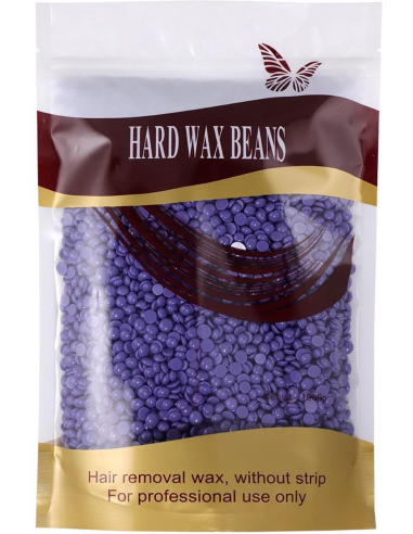 Hård voks, perler, lavendel 300g