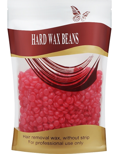 Hård voks, perler, jordbær 100g