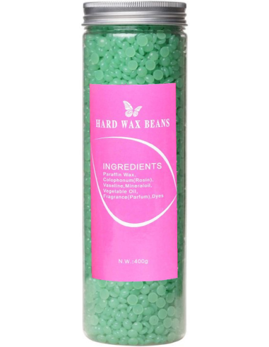 Hård voks, perler, tea tree 400g