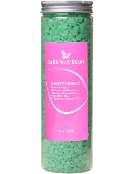 Hård voks, perler, tea tree 400g