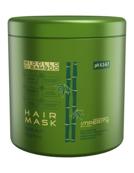 Imperity Organic Midollo Di Bamboo Hårmaske 1000ml
